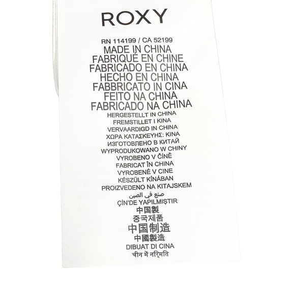 Roxy Black and Gray Floral Ski Jacket - Picture 10 of 11